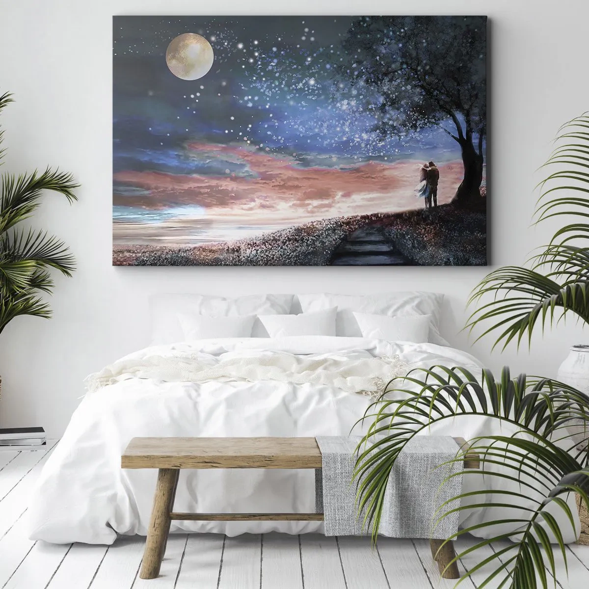 Canvas picture - Starry Spectacle - 120x80 cm
