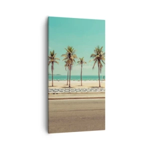 Canvas picture - By the Beach - 55x100 cm