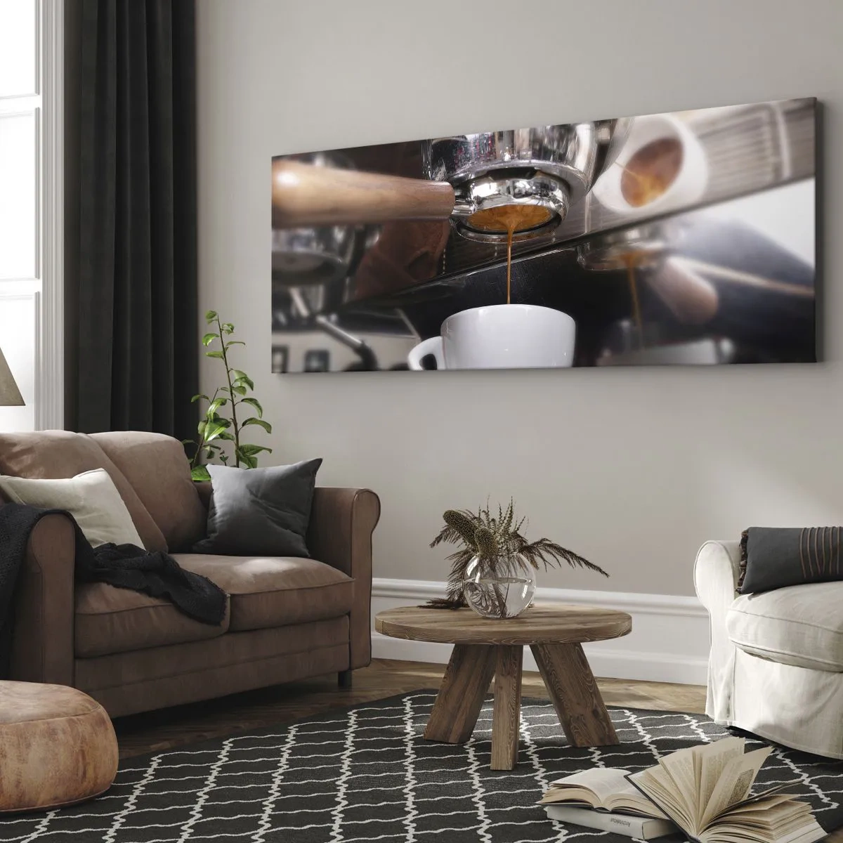 Canvas picture - Good Moment of the Day - 160x50 cm