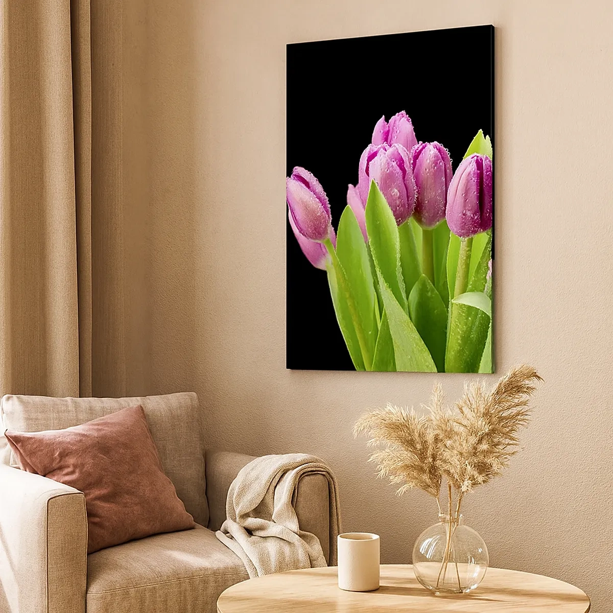 Canvas picture - Lilac Joy of Spring - 50x70 cm
