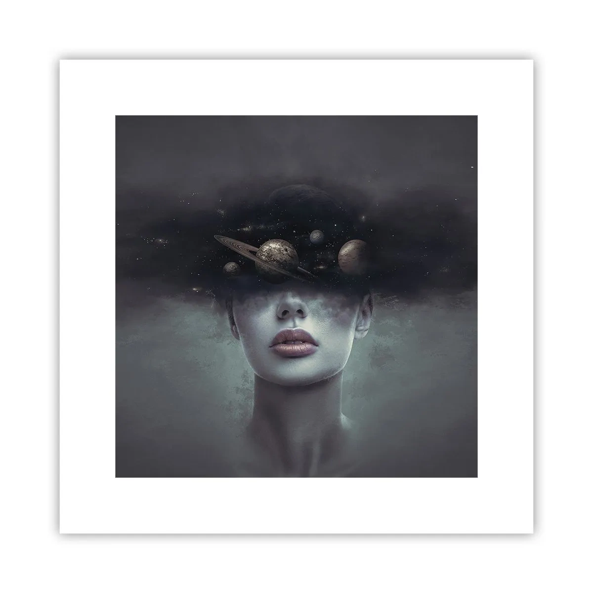 Poster - And Planets are Revolving… - 30x30 cm