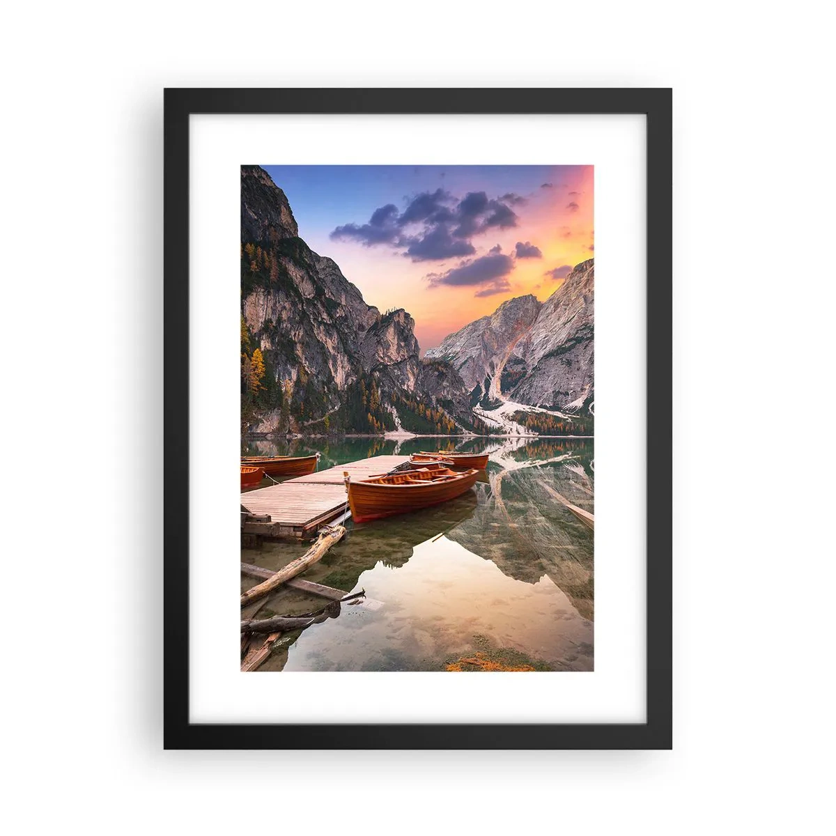 Poster in black frame - Promise of a Day - 30x40 cm