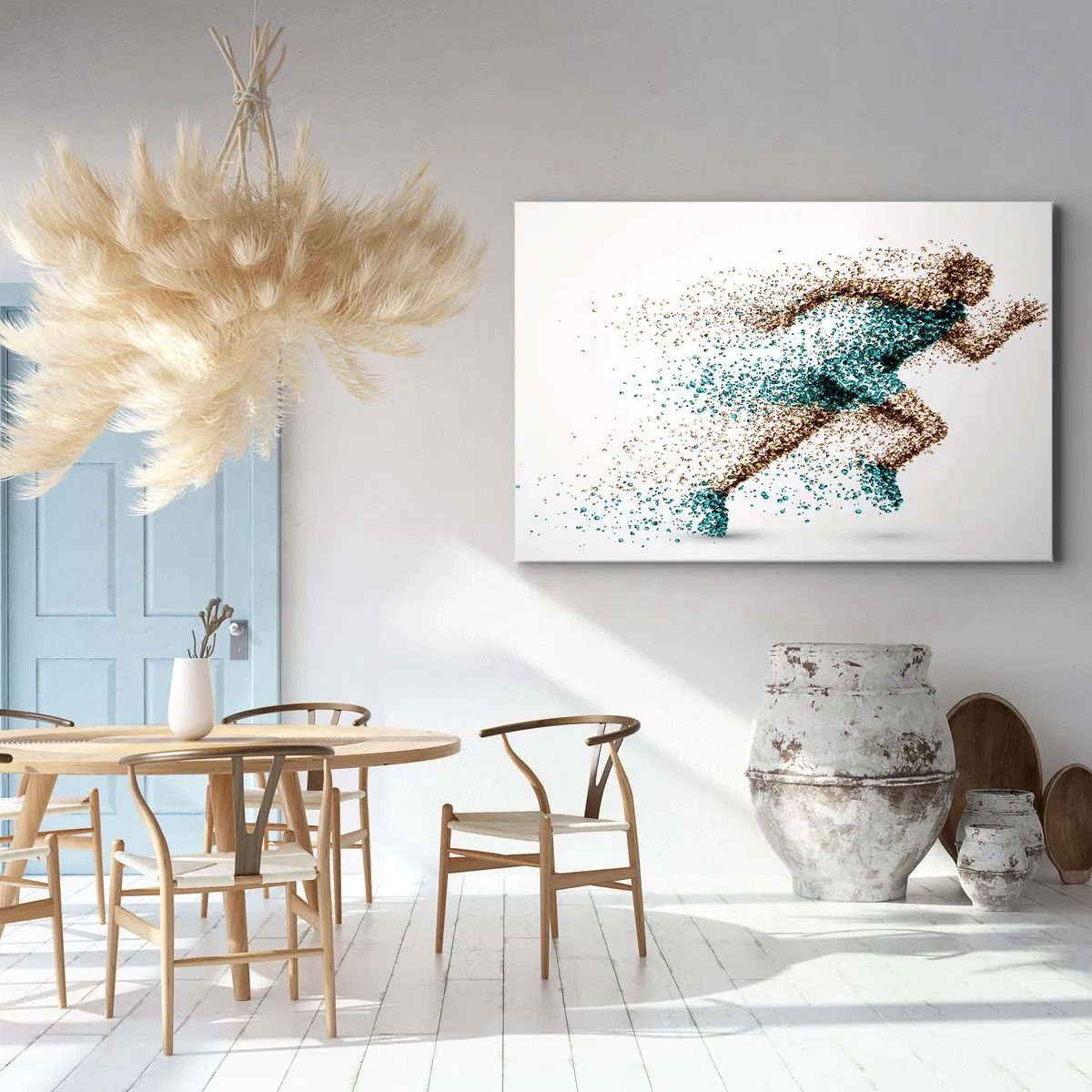 Canvas picture - Life Is a Run - 100x70 cm