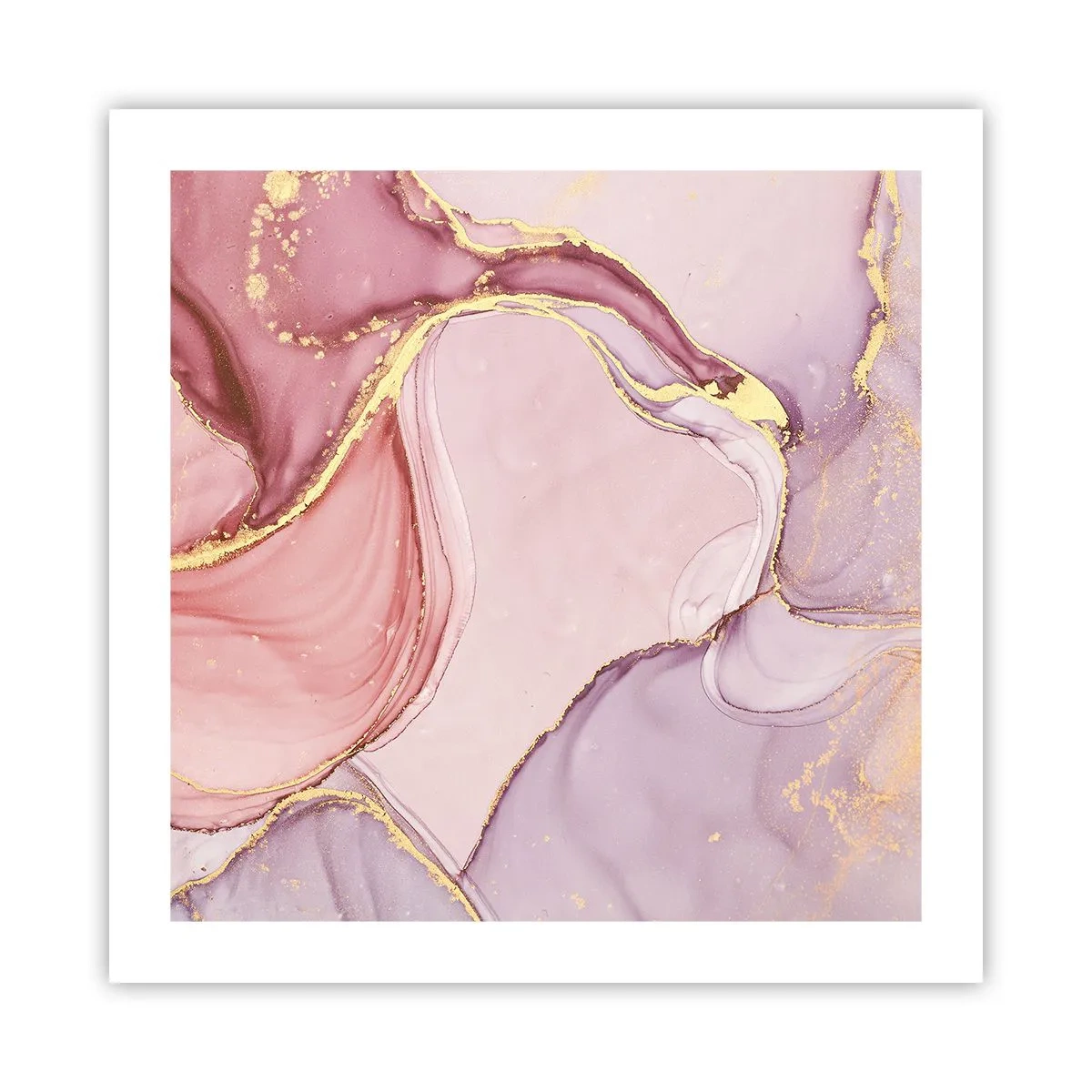 Poster - Caress of Colours - 50x50 cm