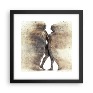 Poster in black frame - From Dust They Rose to Love - 30x30 cm