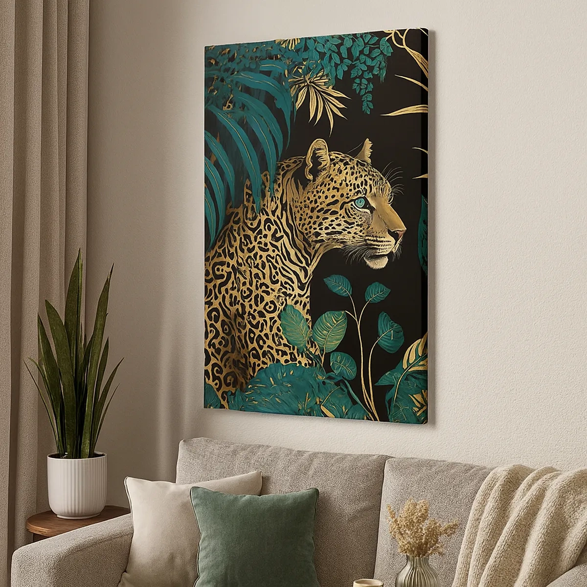 Canvas picture - Host in the Jungle - 50x70 cm