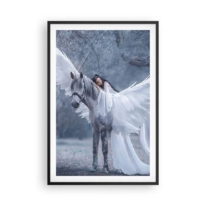 Poster in black frame - Inspired Moment - 61x91 cm