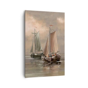 Canvas picture - Return of Sailors - 80x120 cm