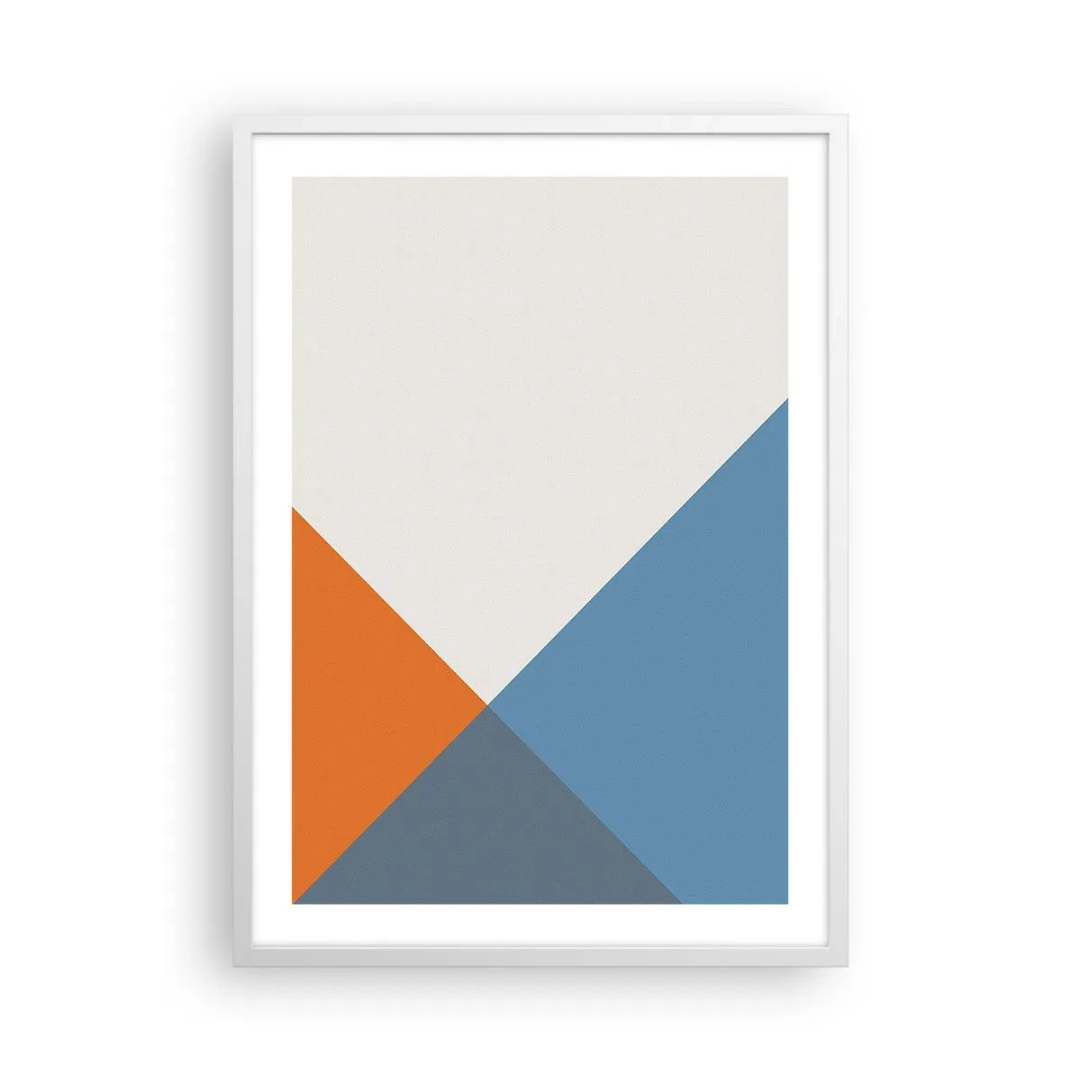 Poster in white frmae - At an Angle… - 50x70 cm
