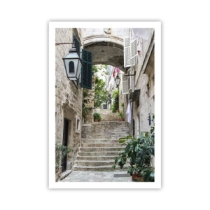 Poster - Charming Alley - 61x91 cm