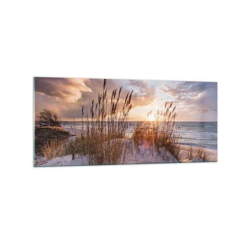 Glass picture - Farewell to the Sun and Wind - 120x50 cm