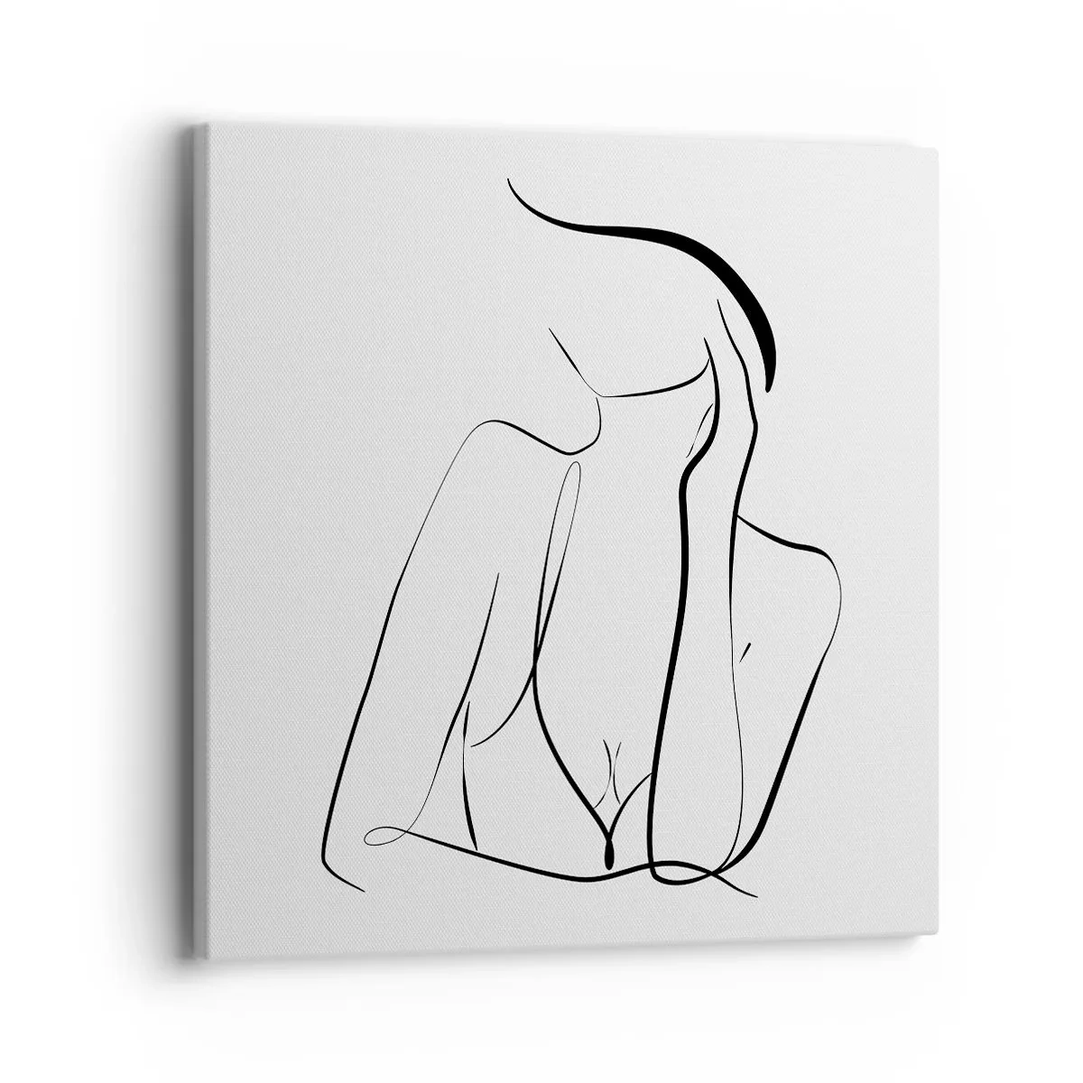 Canvas picture - On Waves of Dreams - 40x40 cm