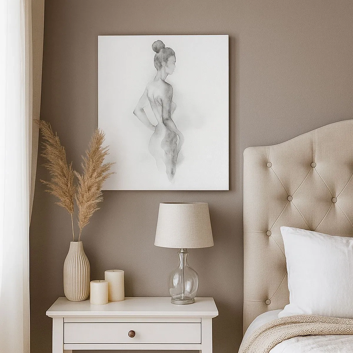 Canvas picture - Pretty As a Picture - 30x30 cm