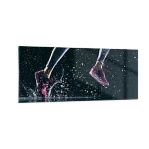 Glass picture - Step on It - 100x40 cm