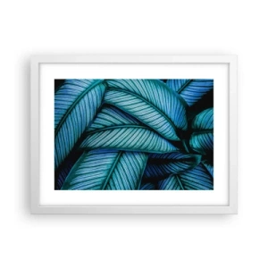 Poster in white frmae - Lifelines - 40x30 cm