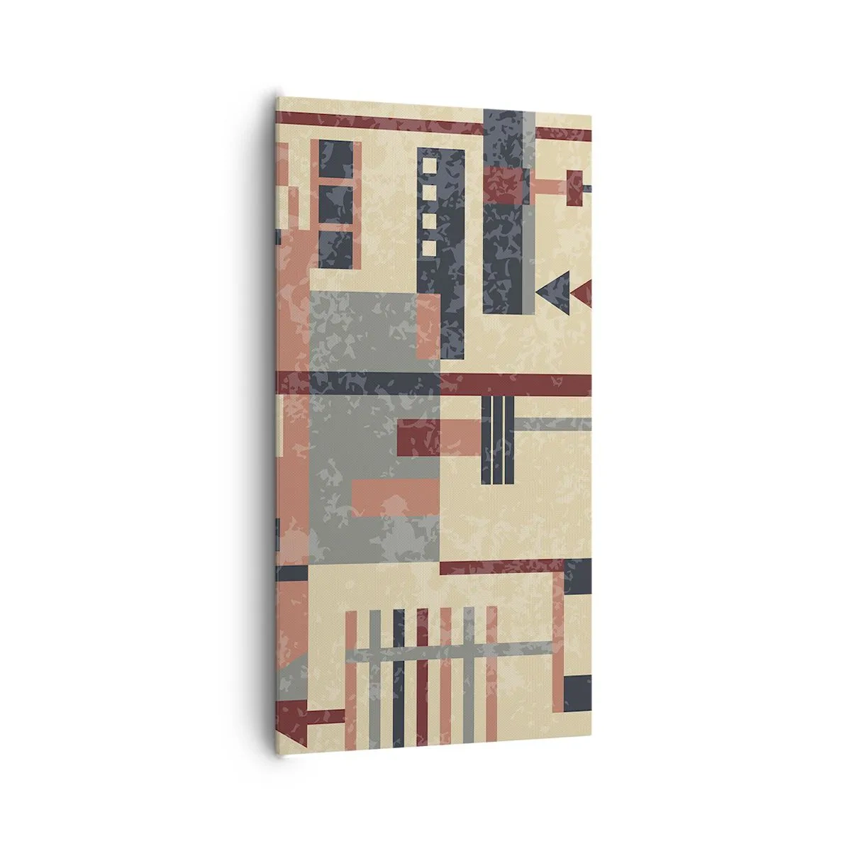 Canvas picture - Combinations of Verticals and Horizontals - 65x120 cm