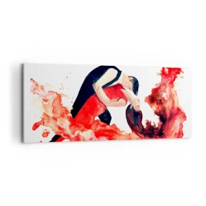 Canvas picture - Tango - Sensual Wave - 100x40 cm