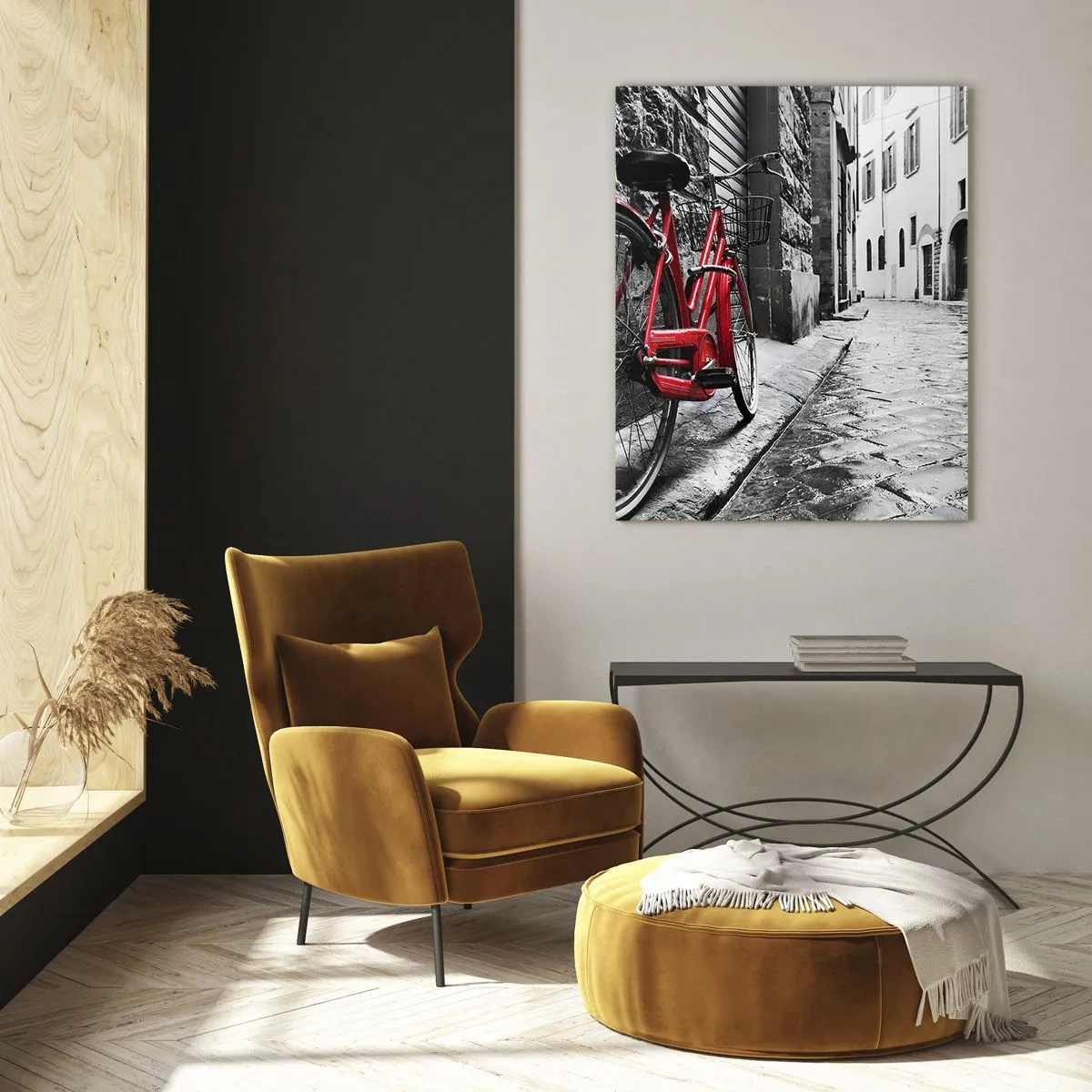 Glass picture - Real Beauty Does Not Age - 50x70 cm