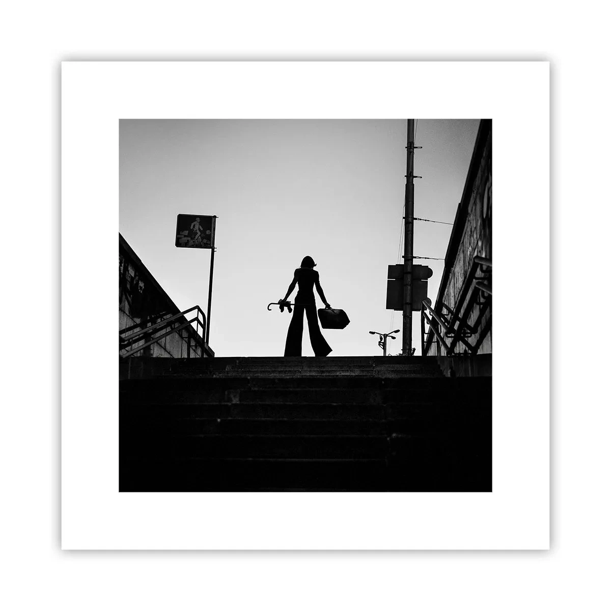 Poster - City Wander - 30x30 cm