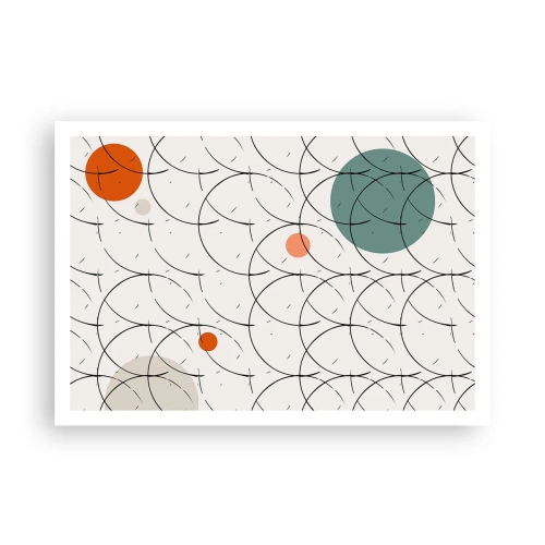 Poster - In the Spirit of Pop-art - 100x70 cm