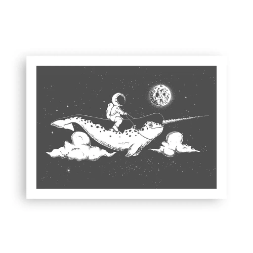 Poster - Space Rider - 70x50 cm