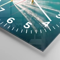 Clock face with numbers