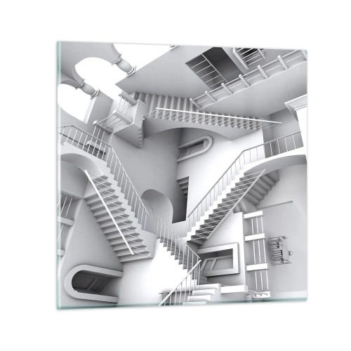 Glass picture - Paradoxes of Space - 60x60 cm