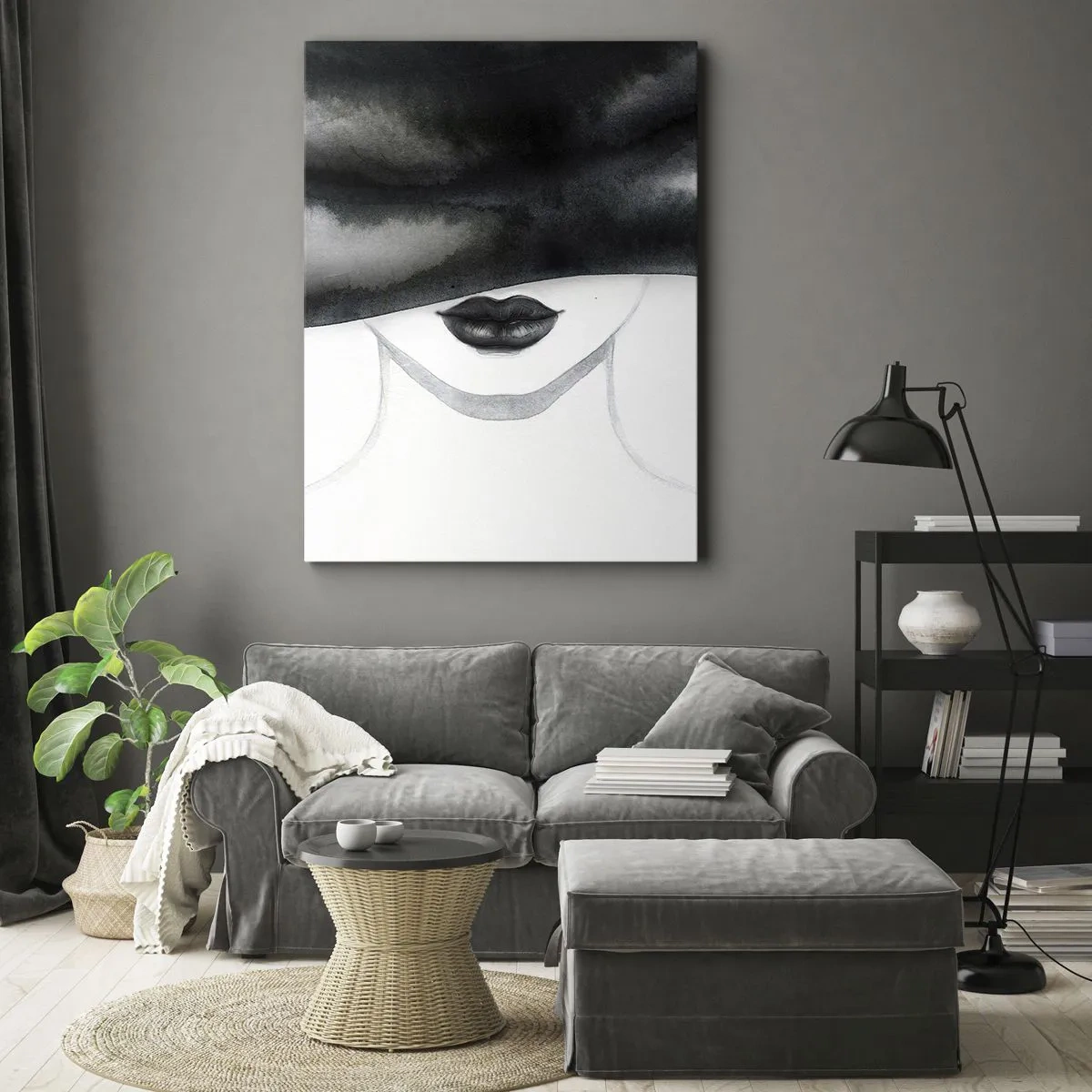 Canvas picture - Sensual Secret - 50x70 cm