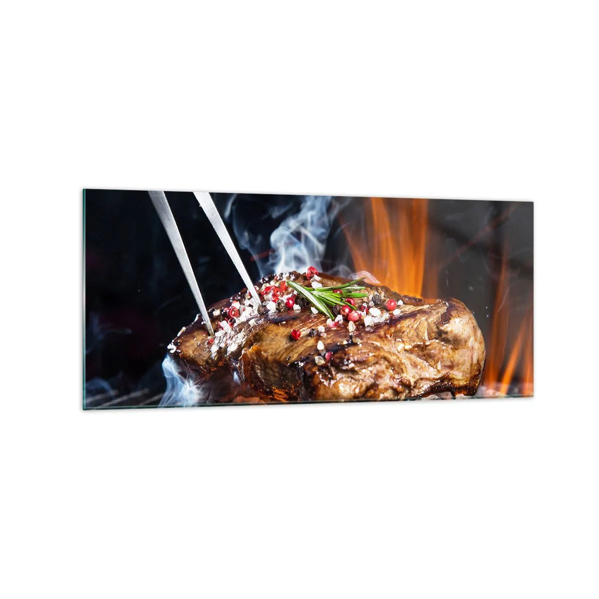 Glass picture - Juicy and Fragrant - 120x50 cm