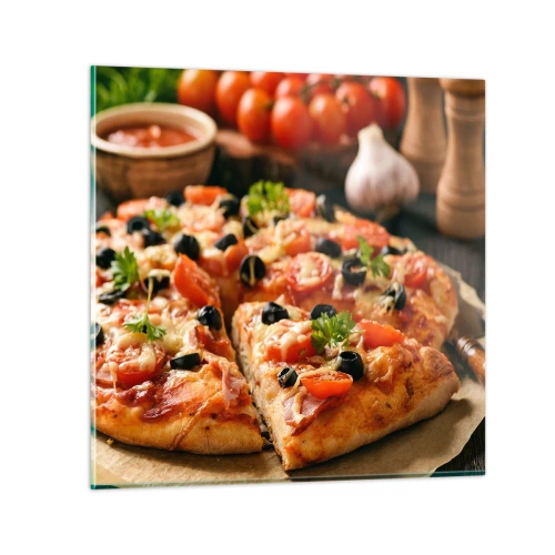 Glass picture - You Baked It Again - 30x30 cm