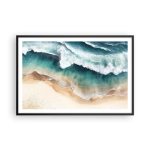 Poster in black frame - Eternal Encounter - 91x61 cm