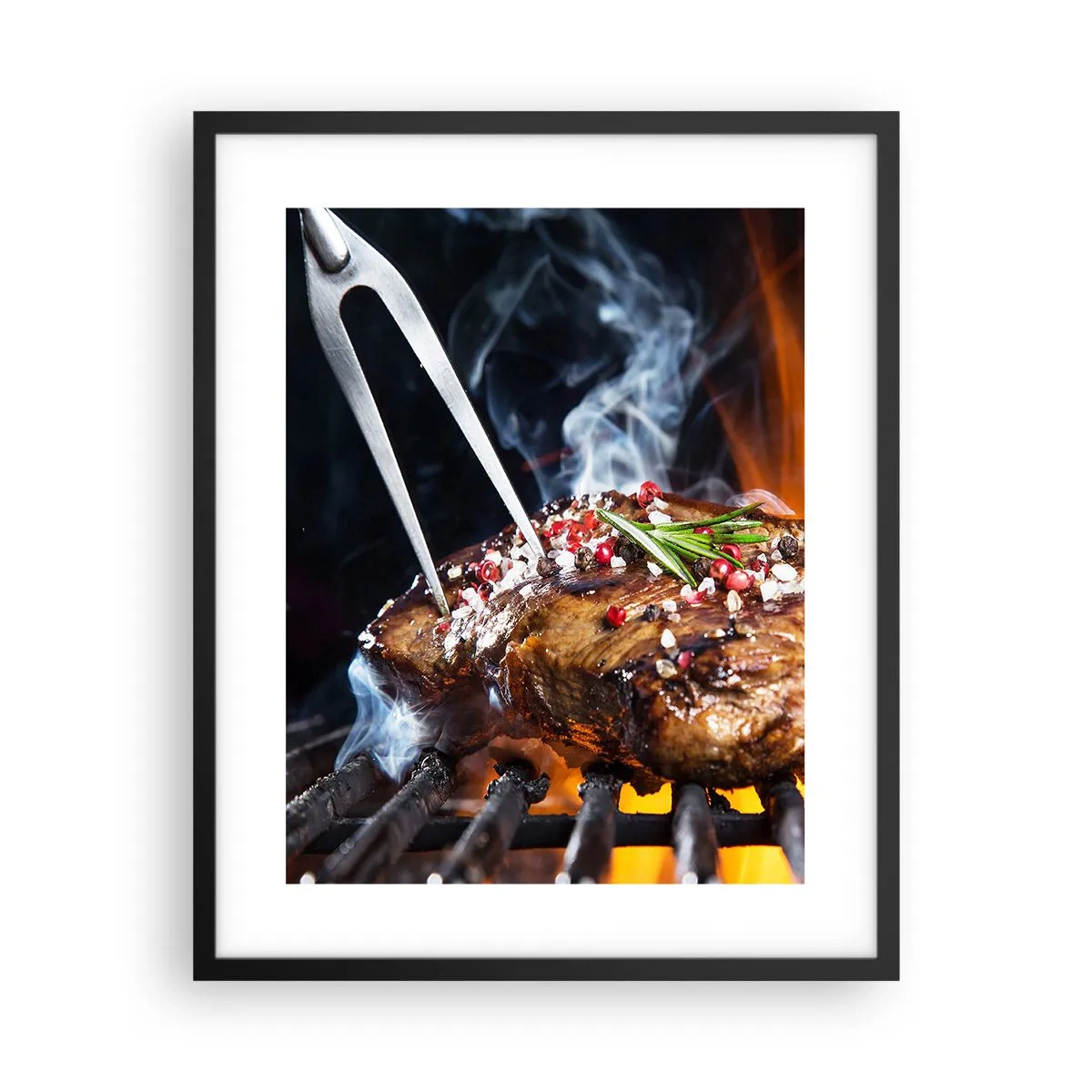 Poster in black frame - Juicy and Fragrant - 40x50 cm