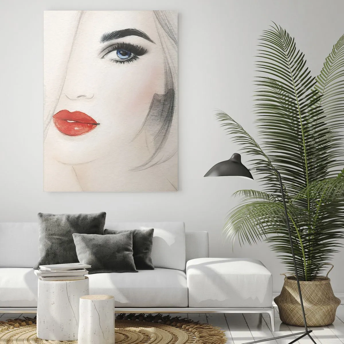 Glass picture - Mesmerizes and Intoxicates - 80x120 cm