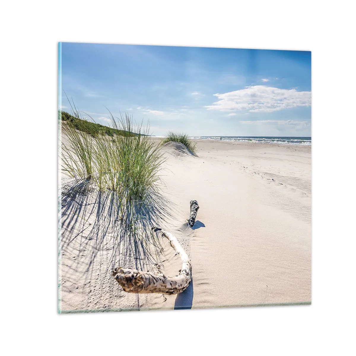 Glass picture - The Most Beautiful? Baltic One - 30x30 cm