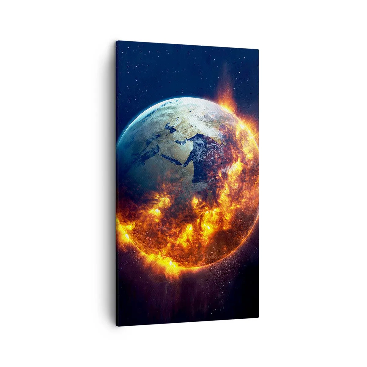 Canvas picture - Flame of Apocalypse - 45x80 cm