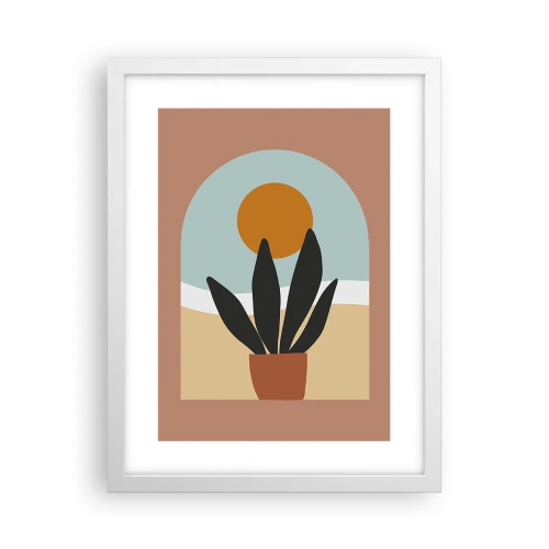 Poster in white frmae - Small Joys - 30x40 cm