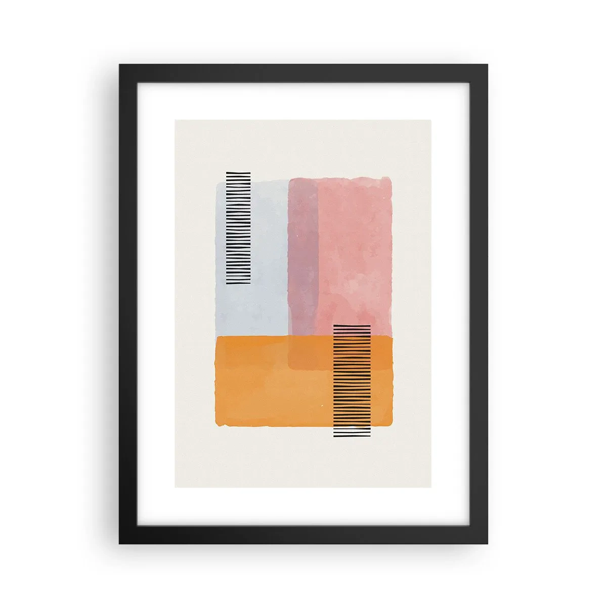Poster in black frame - From Corner to Corner - 30x40 cm