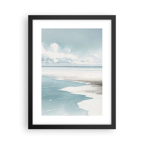 Poster in black frame - Gentle Tide - 30x40 cm