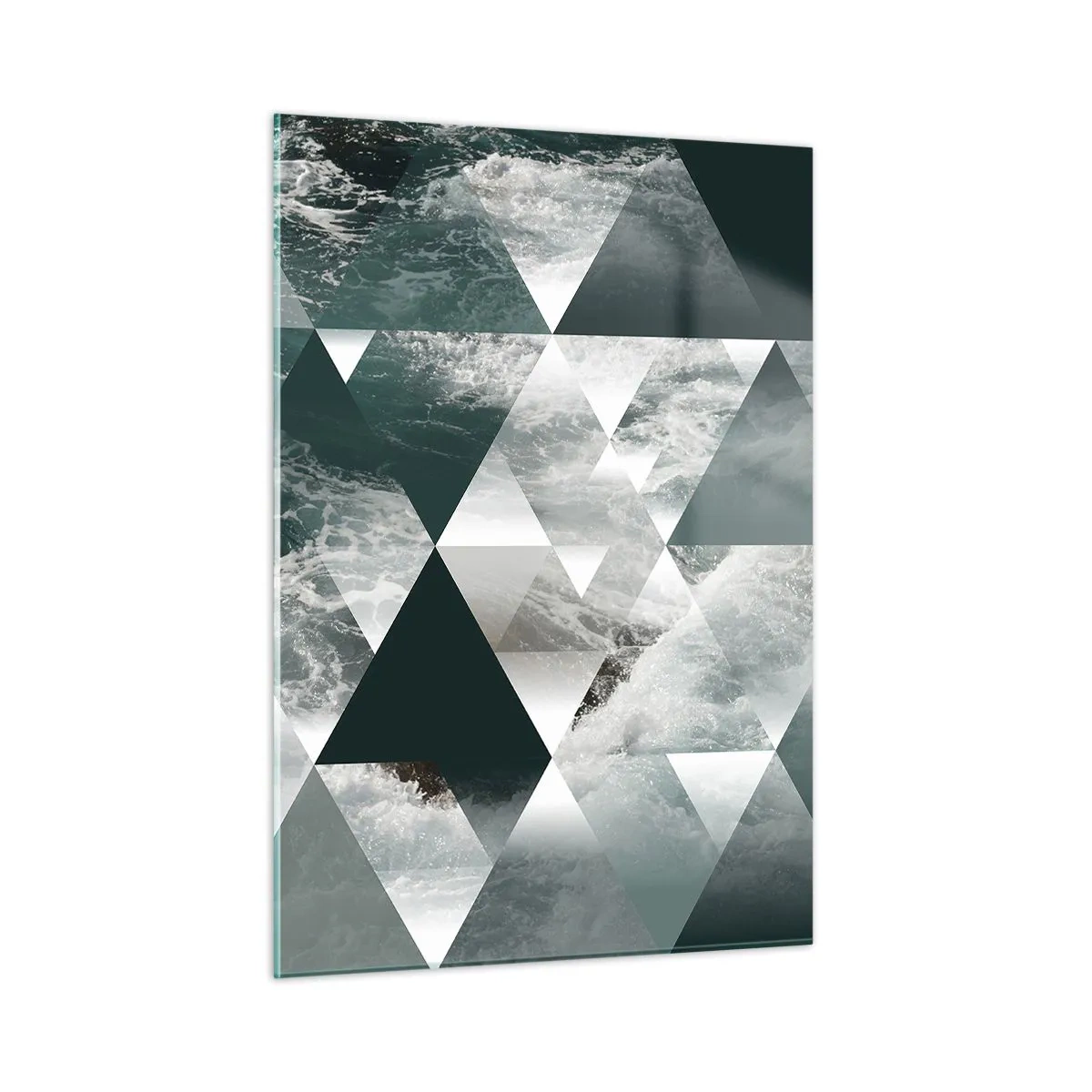 Glass picture - Crystal Perspective - 50x70 cm