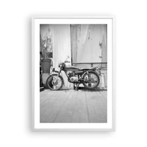 Poster in white frmae - Classics above All - 50x70 cm