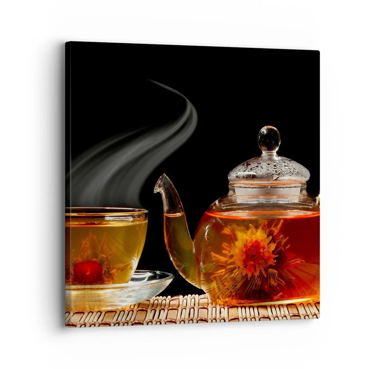 Canvas picture - Magic and Art of Tea Making - 30x30 cm