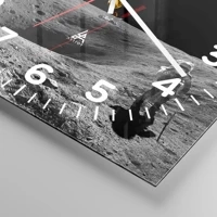 Clock face with numbers