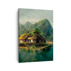 Canvas picture - Tropical Paradise - 50x70 cm