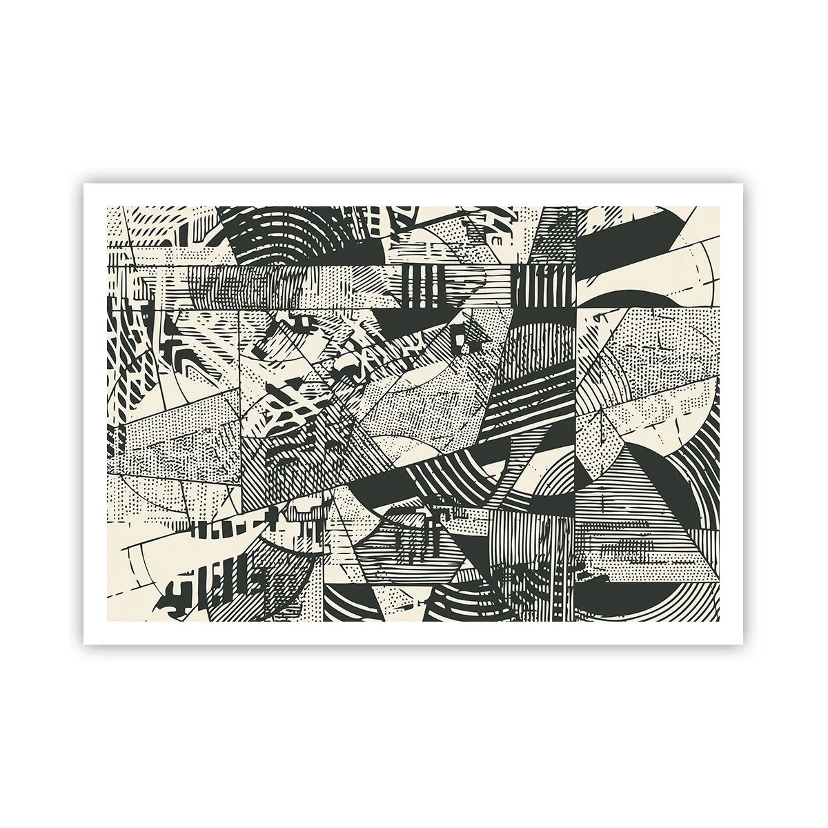 Poster - Dynamics of Contemporaneity - 100x70 cm