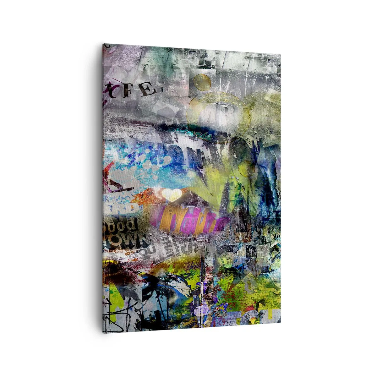 Canvas picture - Collage of Memories - 70x100 cm