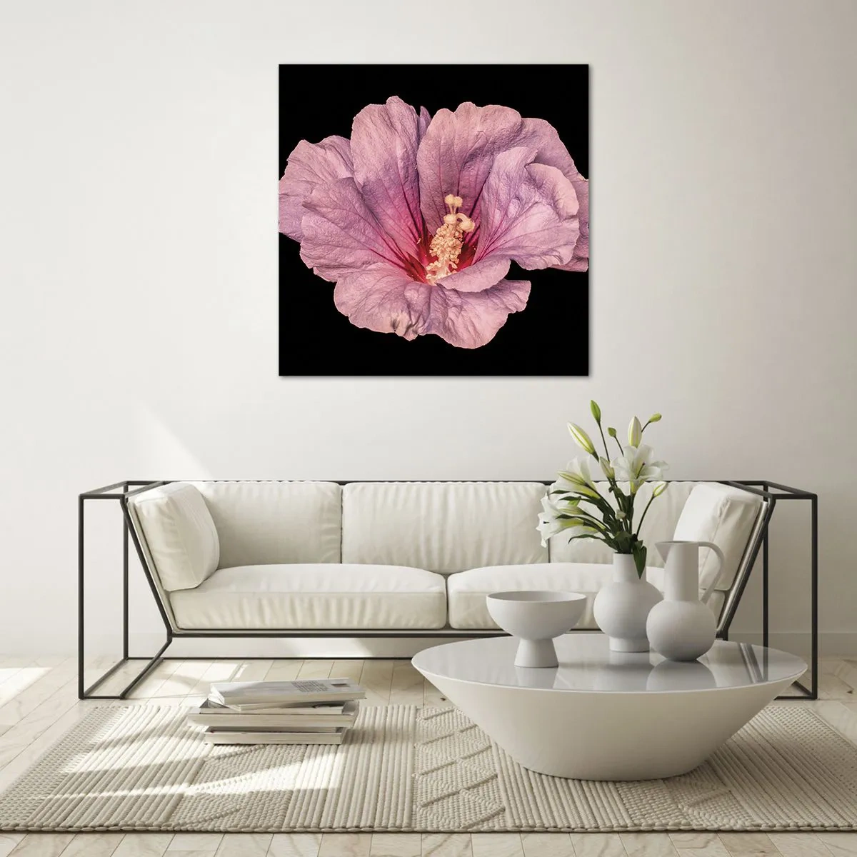 Glass picture - Straight from the Heart - 50x50 cm