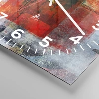 Clock face with numbers