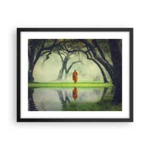 Poster in black frame - On the Way to Enlightenment - 50x40 cm