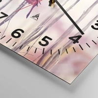 Clock face with numbers