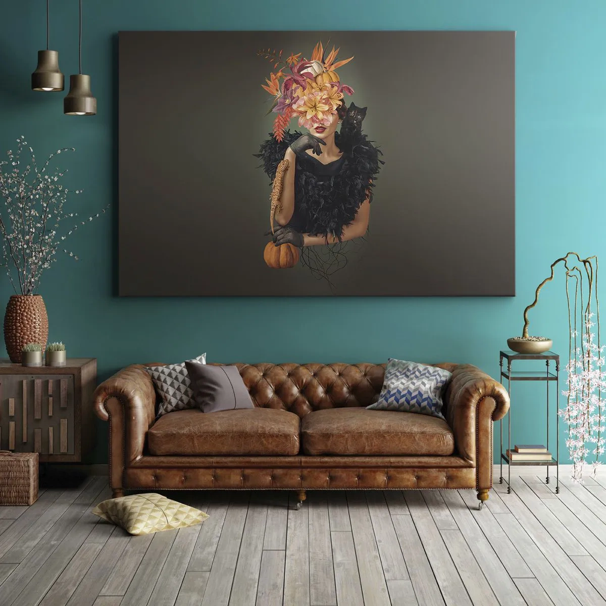 Canvas picture - Charm of a Witch - 120x80 cm